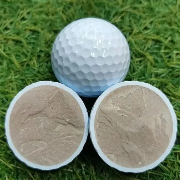 Double layer Rubber Surlyn Training Golf Balls