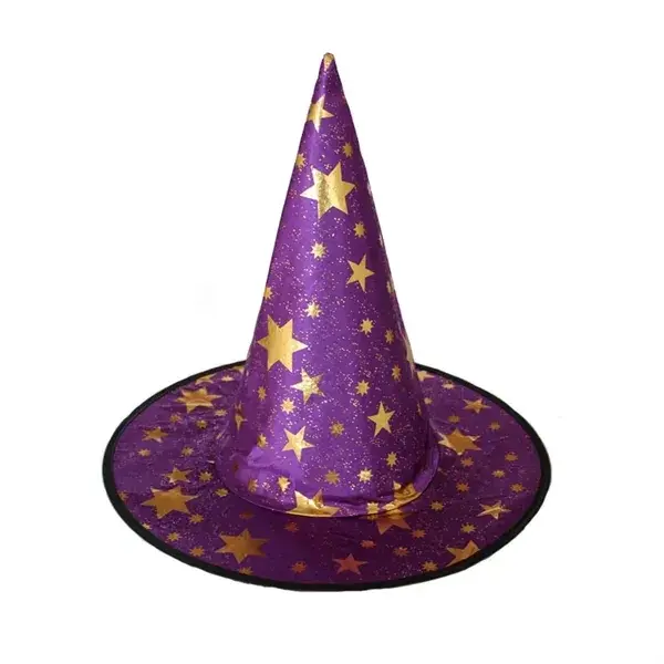 Halloween Witch Hat Star Magic Cap