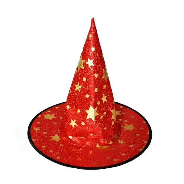Halloween Witch Hat Star Magic Cap