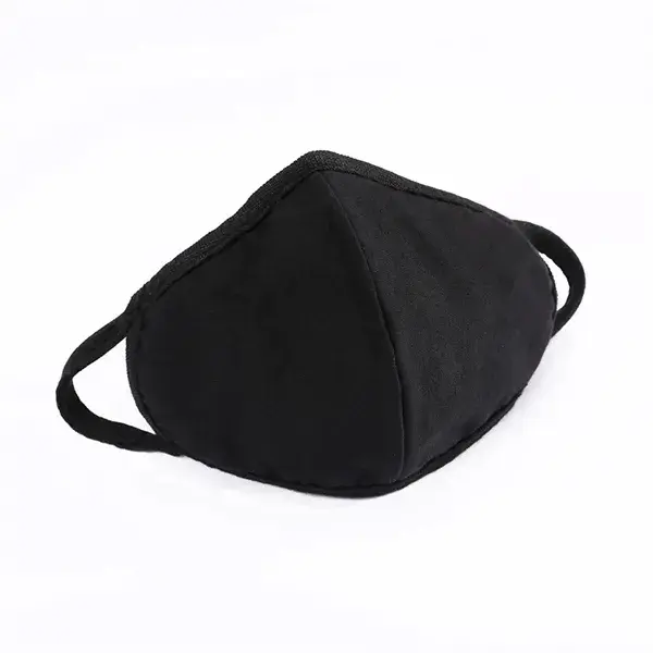 3D Design Reusable Cotton 2-Layer Face Mask with Nose Bridge