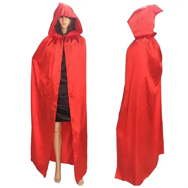 Adult Halloween Cape with Cap