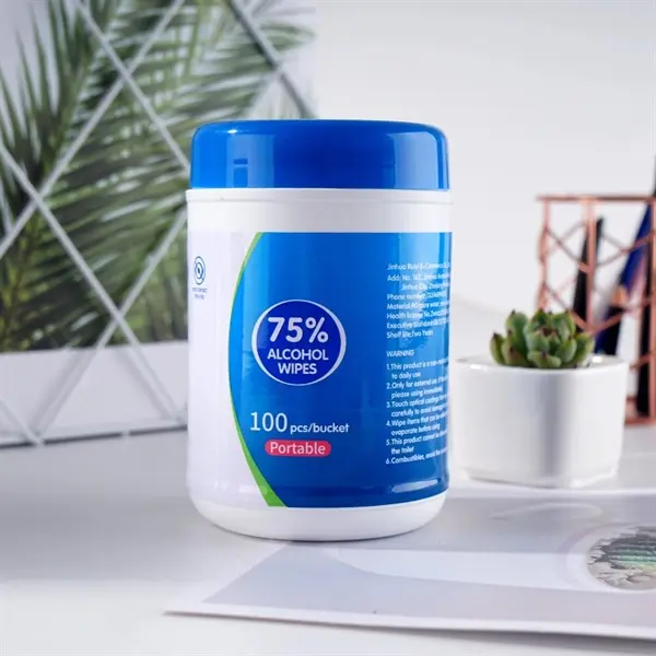 100 Pcs Antibacterial Wet Wipes