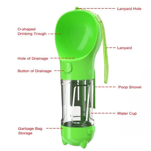 Portable Pet Dog Water Dispenser Water Bottle