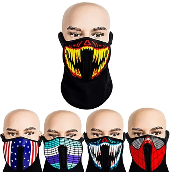Music Glowing Party Masks