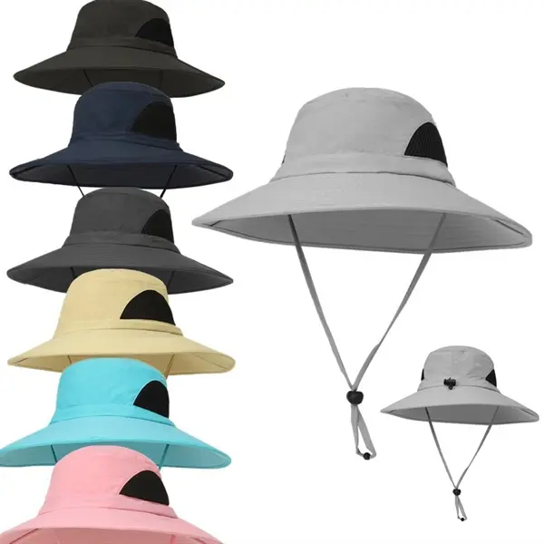 Wide Brim Bucket Fishing Hats