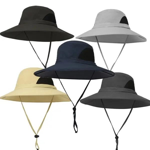 Wide Brim Bucket Fishing Hats