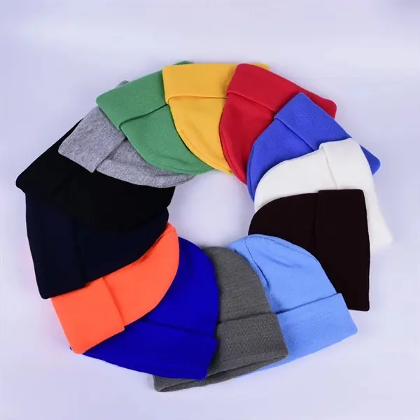 Custom Adult Knit Beanie Hat