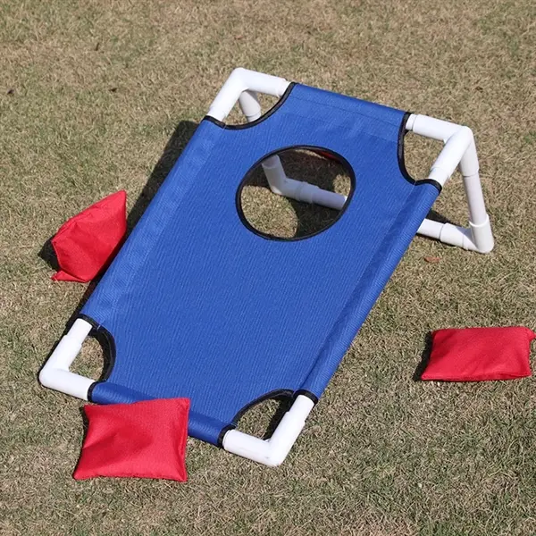 Portable PVC Cornhole Game Set