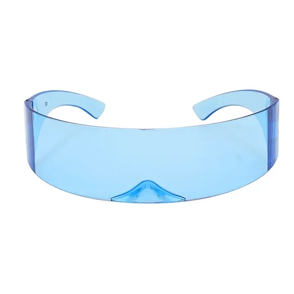 Cyberpunk Mirrored Visor Glasses for Party Accessories