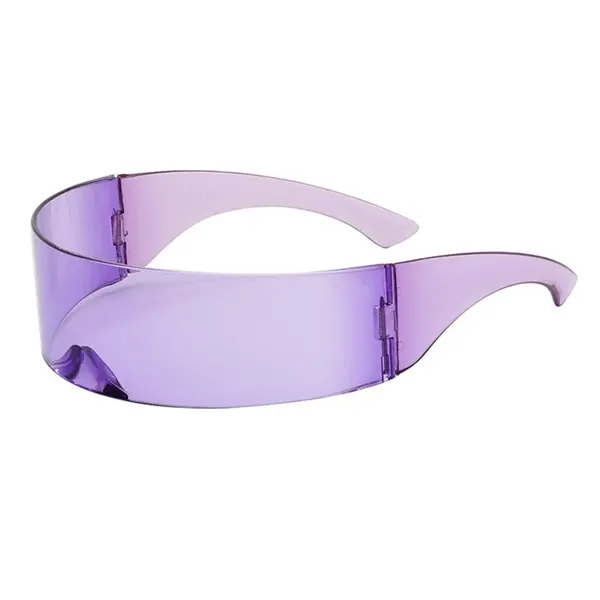 Cyberpunk Mirrored Visor Glasses for Party Accessories