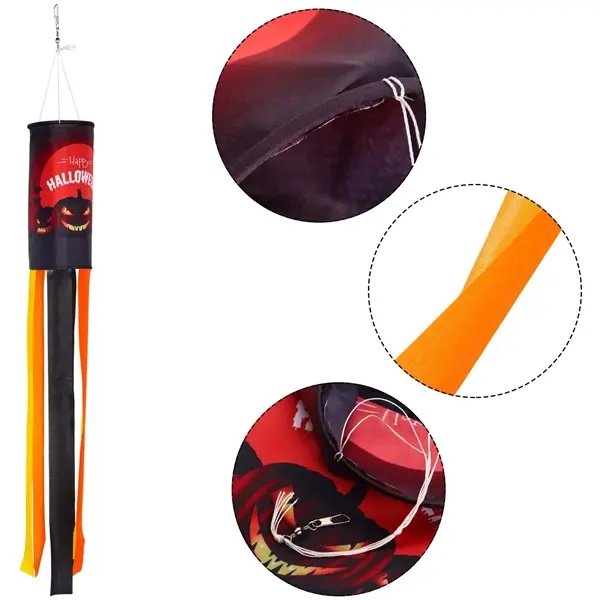 Halloween Hanging Decoration Flag Windsock