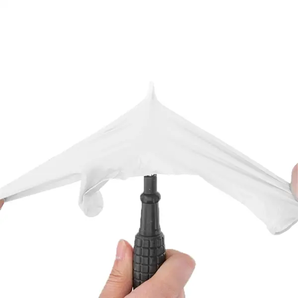 White disposable Powder-free Nitrile Gloves
