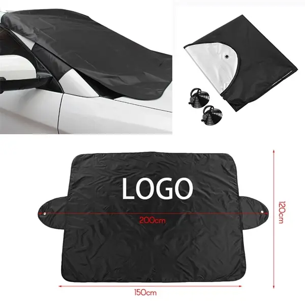 2 in 1 Snow Shield & Sun visor Windshield Cover