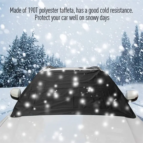 2 in 1 Snow Shield & Sun visor Windshield Cover