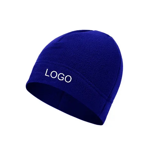 Double Layer Fleece Beanie Hat