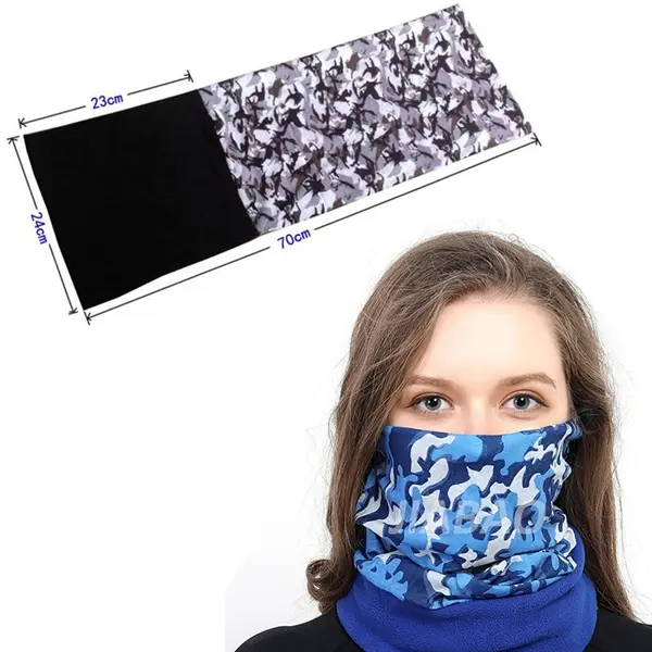 Multi-functional Fleece Seamless Bandana