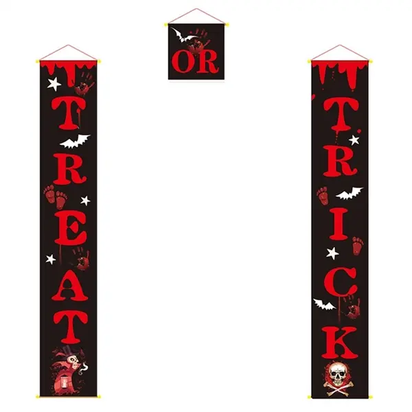 Halloween Porch Sign Banners