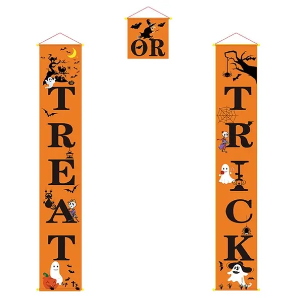 Halloween Porch Sign Banners
