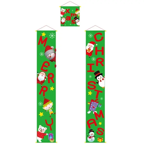 Christmas Porch Sign Banners
