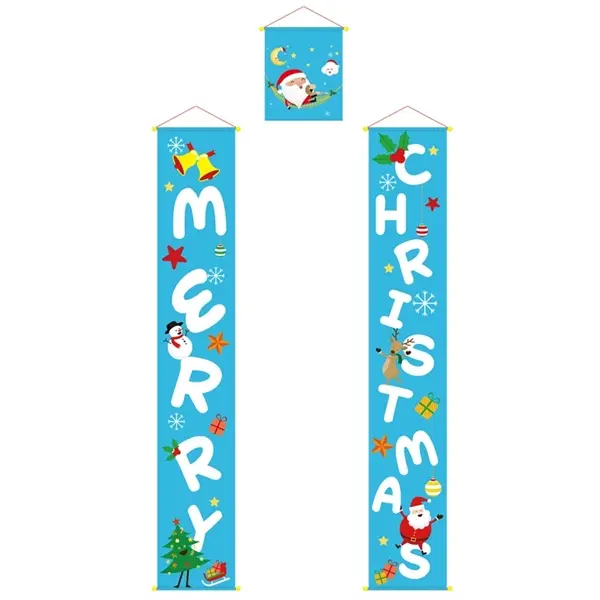 Christmas Porch Sign Banners