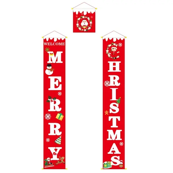 Christmas Porch Sign Banners