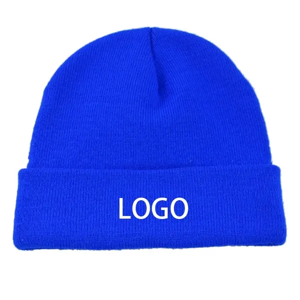 Custom Sportsman Knit Beanie with Cuff