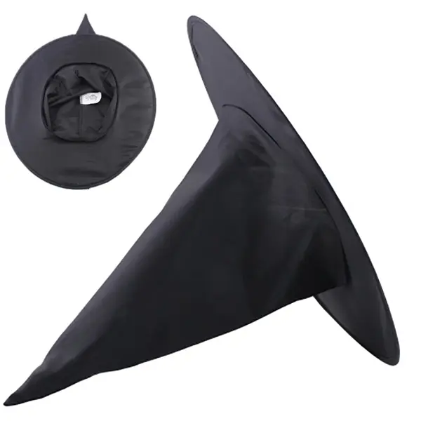 Black Halloween Witch Hat Party Hat
