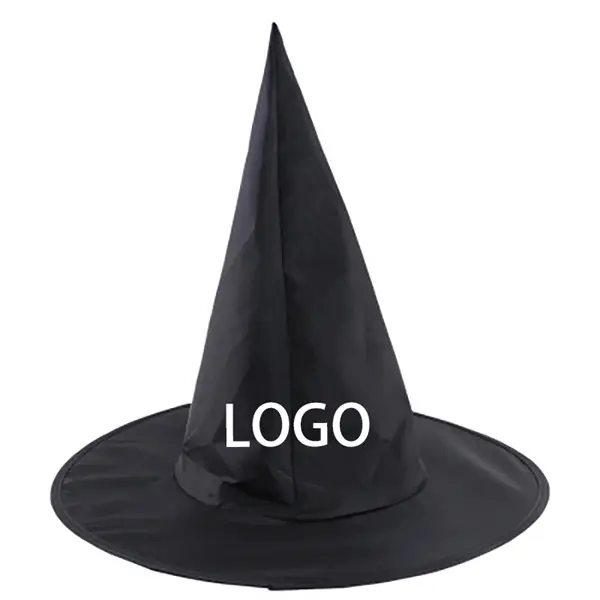 Black Halloween Witch Hat Party Hat