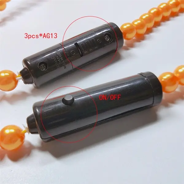 LED Pumpkin Necklace