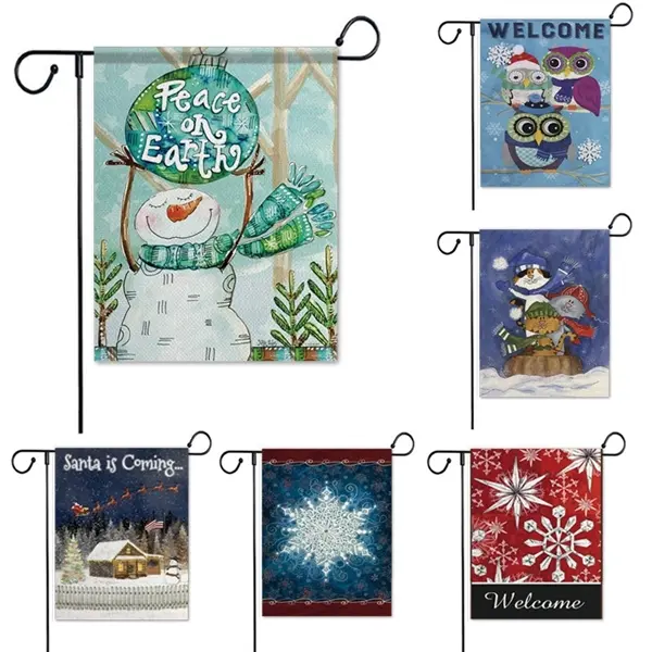 Full Color Garden Flag 12" x 18" Halloween Thanksgiving