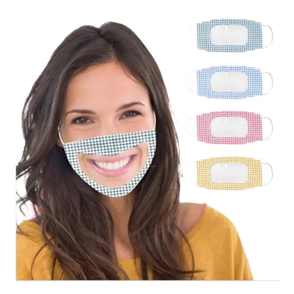 Cotton Mask with Clear Window