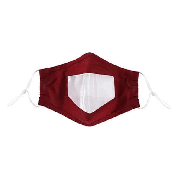 Cotton Mask with Clear Window