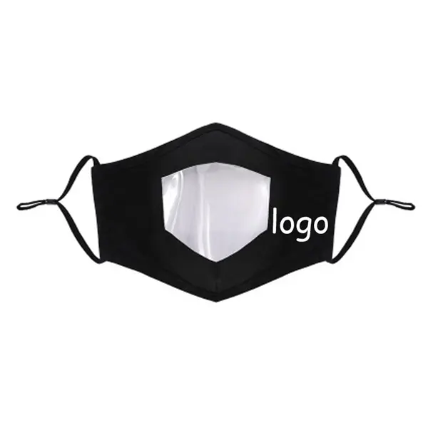Cotton Mask with Clear Window