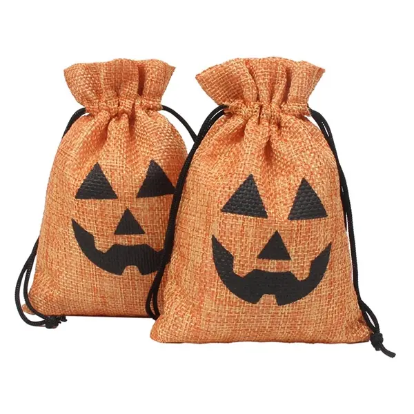 Promotional Drawstring Pouch for Halloween