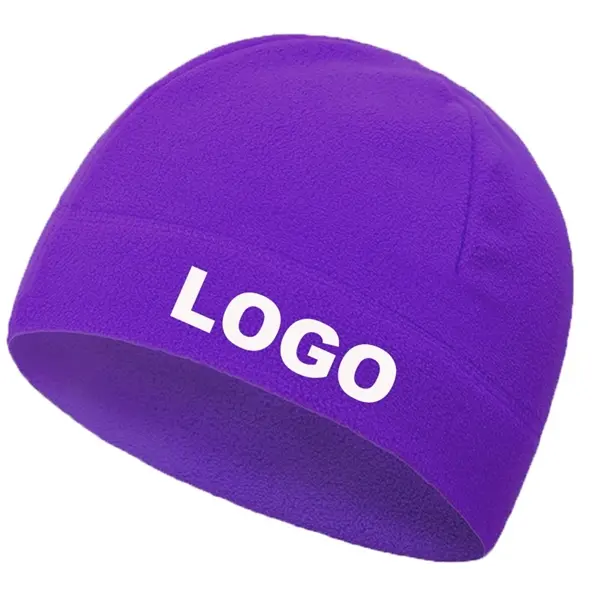 Custom Fleece Beanie Hat