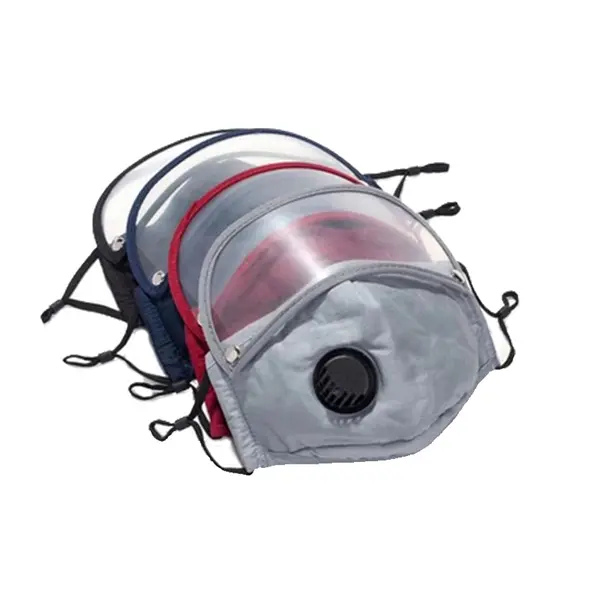 Reusable Cotton Mask with Detachable Eye Shield