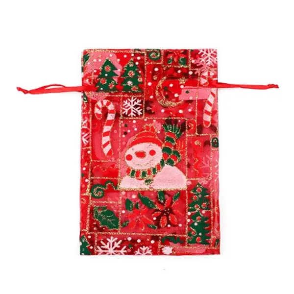 Custom Christmas Organza Bags