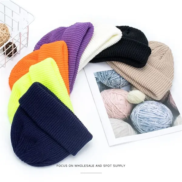 Custom Knit Beanie Cap