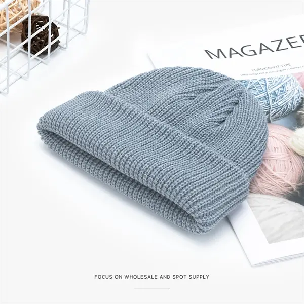 Custom Knit Beanie Cap