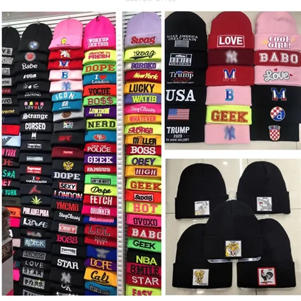 Daily Warm Winter Knit Beanie Hat With Cuff