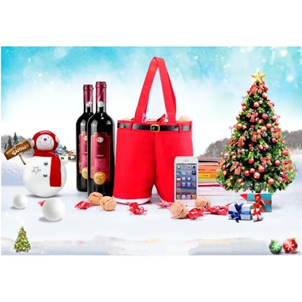 Christmas Gift Wine Bags For Party
