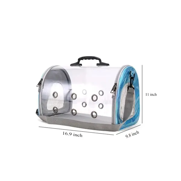 Transparent Handheld Pet Carrier