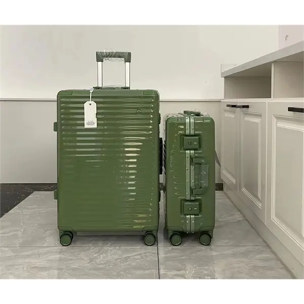 20" aluminum Universal Wheel Suitcase Luggage