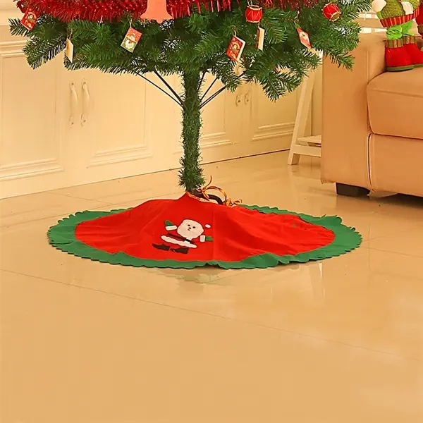 35" Christmas Tree Mat Skirt