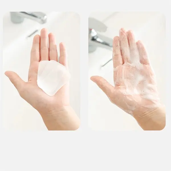 30pcs Portable Disposable Scented Soap Paper