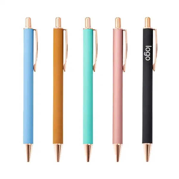 Retracable Metal Ballpoint Pens