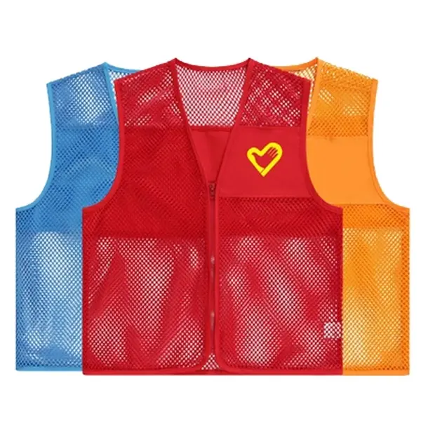 Custom Mesh Volunteer Vests