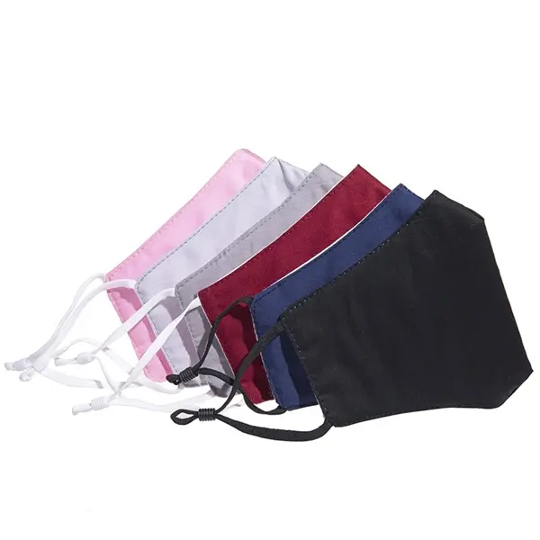 Adjustable cotton mask with filter