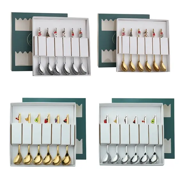 Christmas Spoon Set with Pendant