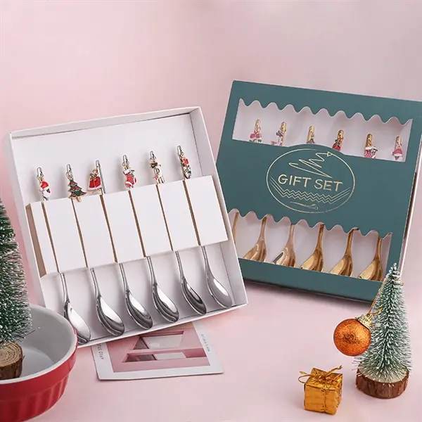 Christmas Spoon Set with Pendant
